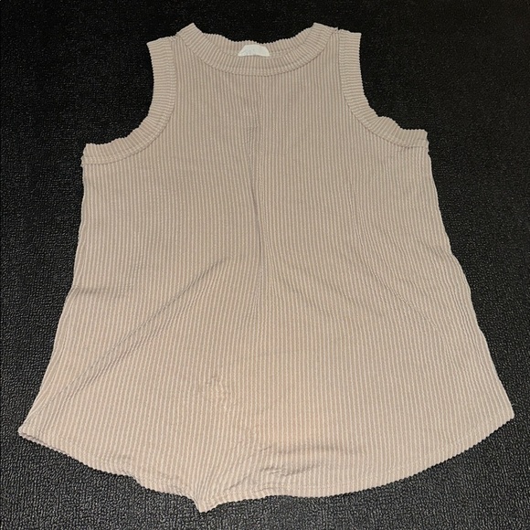 Maurice’s 24/7 Sleeveless Ribbed Knit Top in Beige size medium - Picture 8 of 8